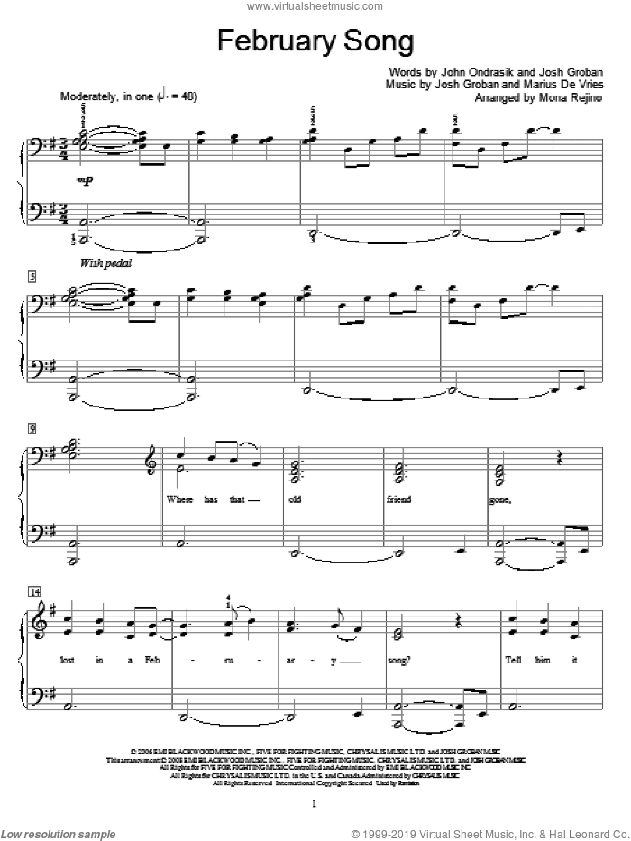 February Song