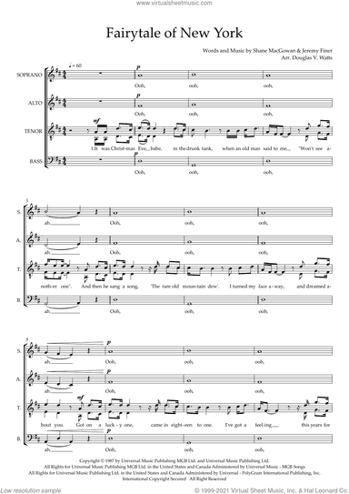 The Fairytale Of New York (arr. Doug Watts)