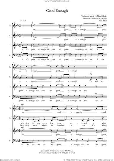 Good Enough (arr. Richard Salt)