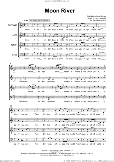 Moon River (arr. Jane Edwardson)
