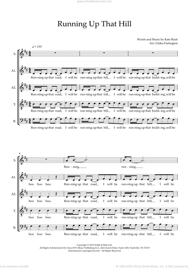 Running Up That Hill (A Deal With God) 2012 Remix (arr. Gitika Partington)