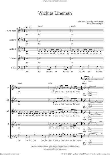 Wichita Lineman (arr. Gitika Partington)