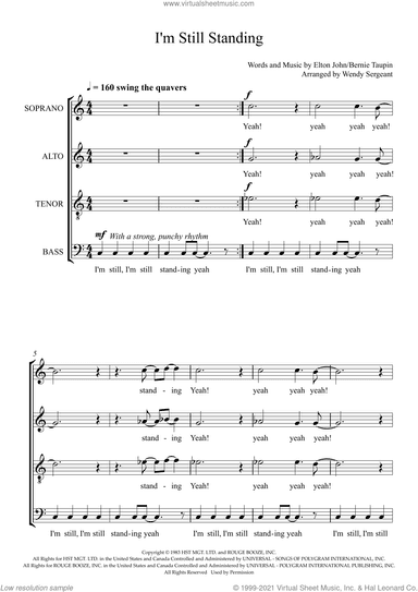 I'm Still Standing (arr. Wendy Sergeant)