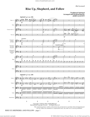 Rise Up, Shepherd, and Follow (arr. John Leavitt)