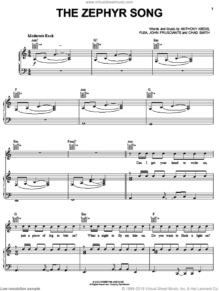 The Zephyr Song