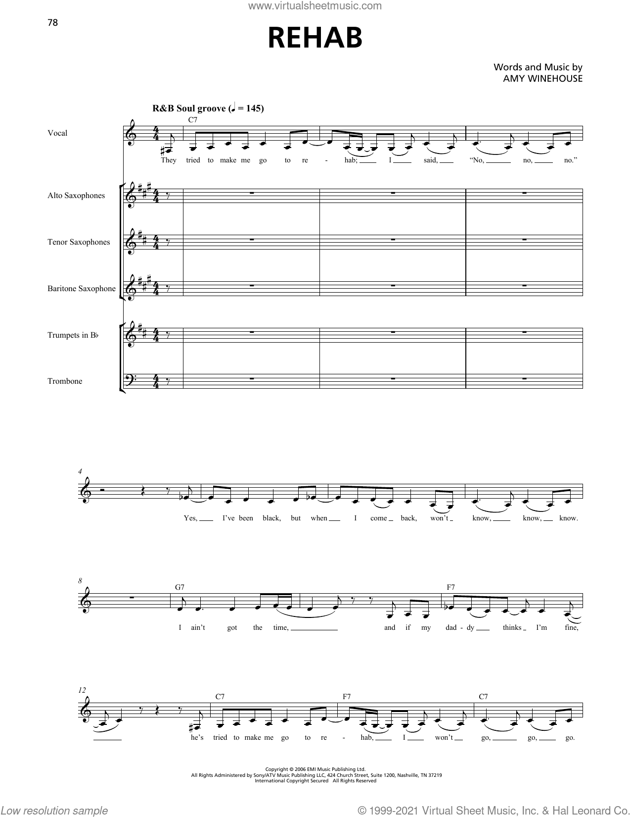 Rehab (Horn Section)