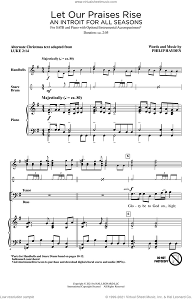 Let Our Praises Rise (An Introit For All Seasons)