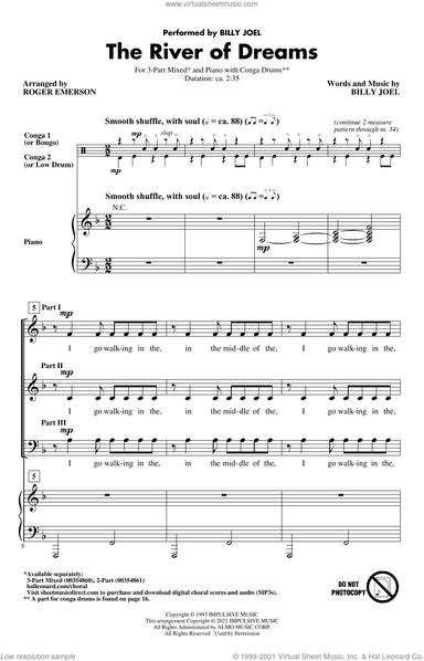 The River Of Dreams (arr. Roger Emerson)