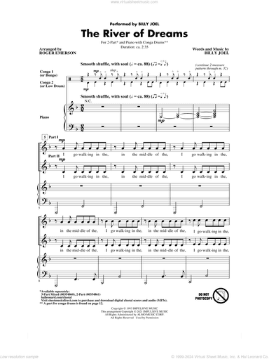 The River Of Dreams (arr. Roger Emerson)
