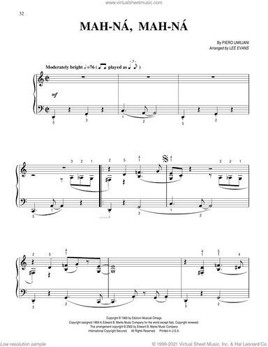 Mah-Na Mah-Na (arr. Lee Evans)