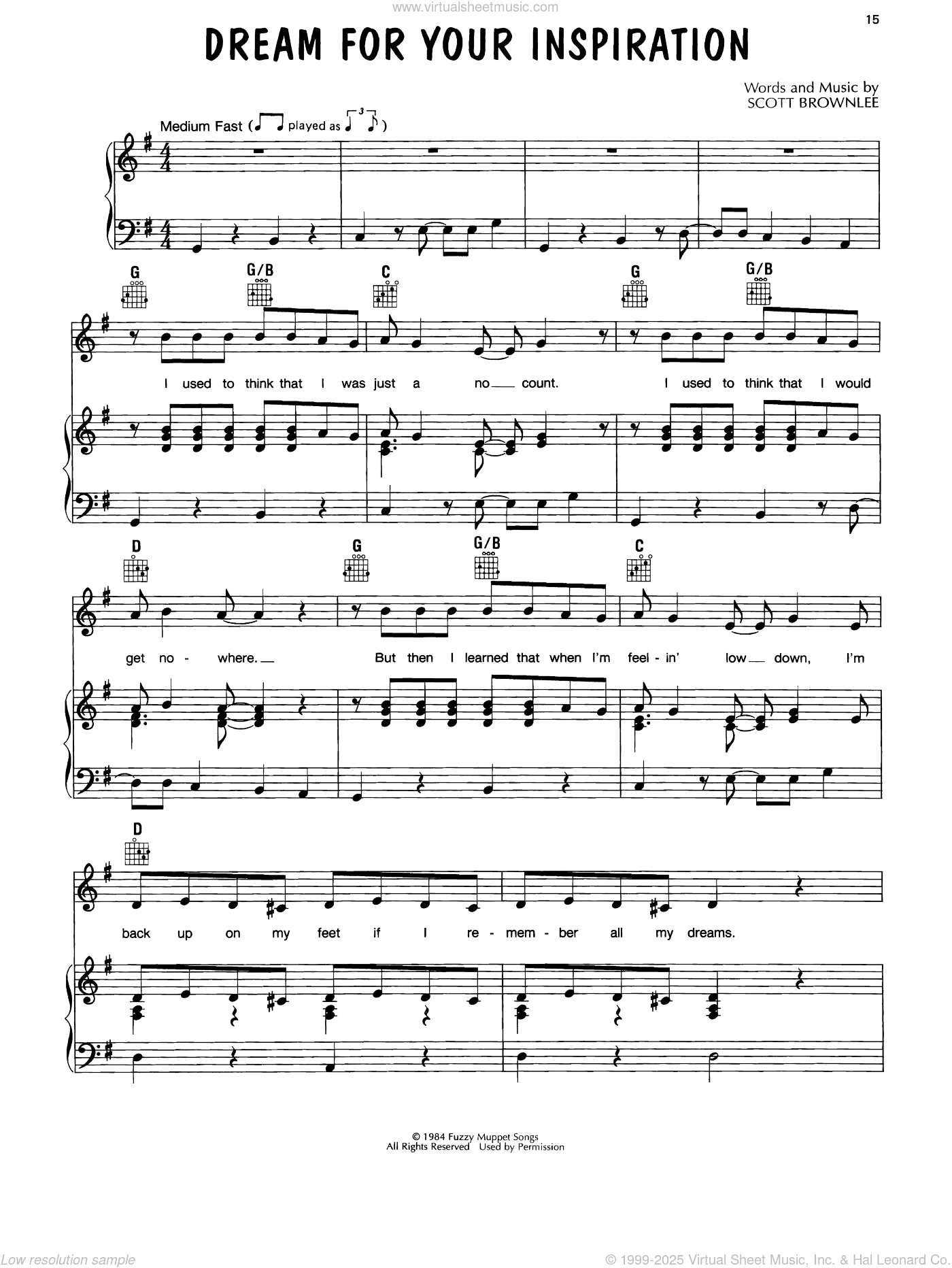 Dream For Your Inspiration (from Muppet Babies)