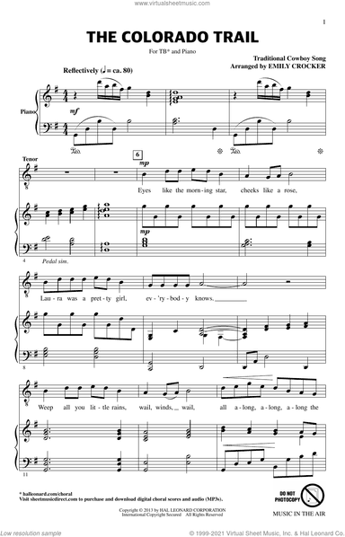The Colorado Trail (from Music In The Air)