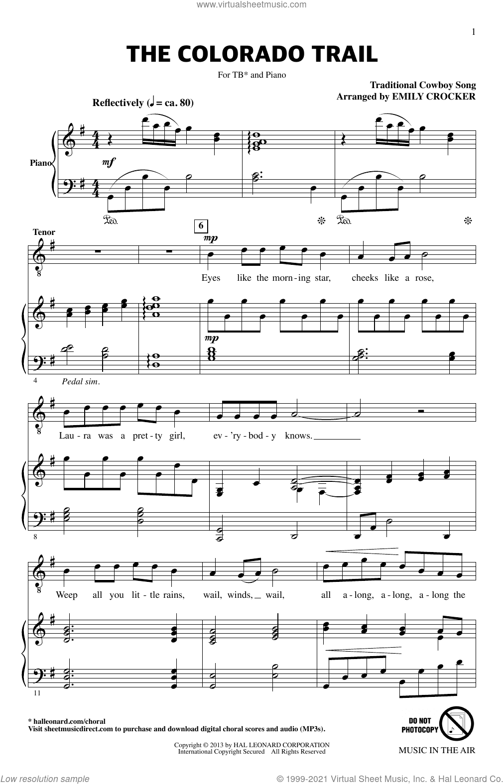 The Colorado Trail (from Music In The Air)