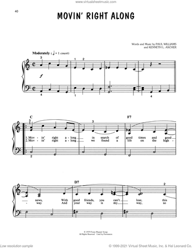 Movin' Right Along (from The Muppet Movie)