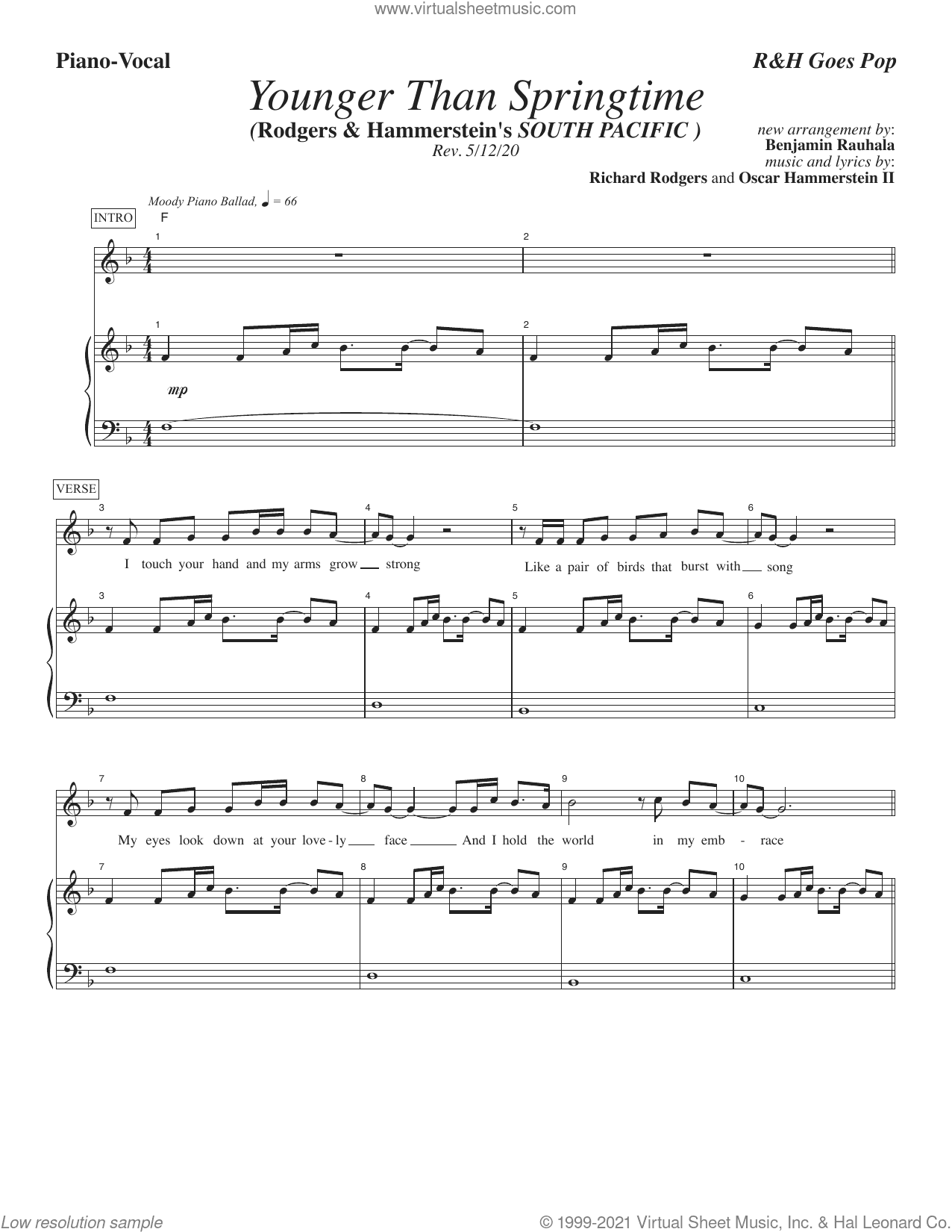 Younger Than Springtime [R&H Goes Pop! version] (from South Pacific)