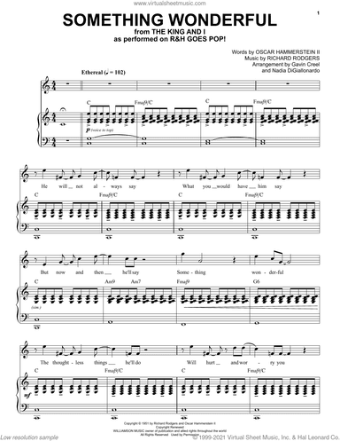 Something Wonderful [R&H Goes Pop! version] (from The King And I)