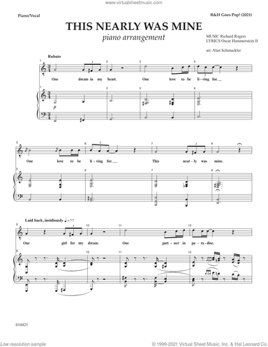 This Nearly Was Mine [R&H Goes Pop! version] (from South Pacific)
