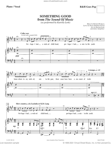 Something Good [R&H Goes Pop! version] (from The Sound Of Music)