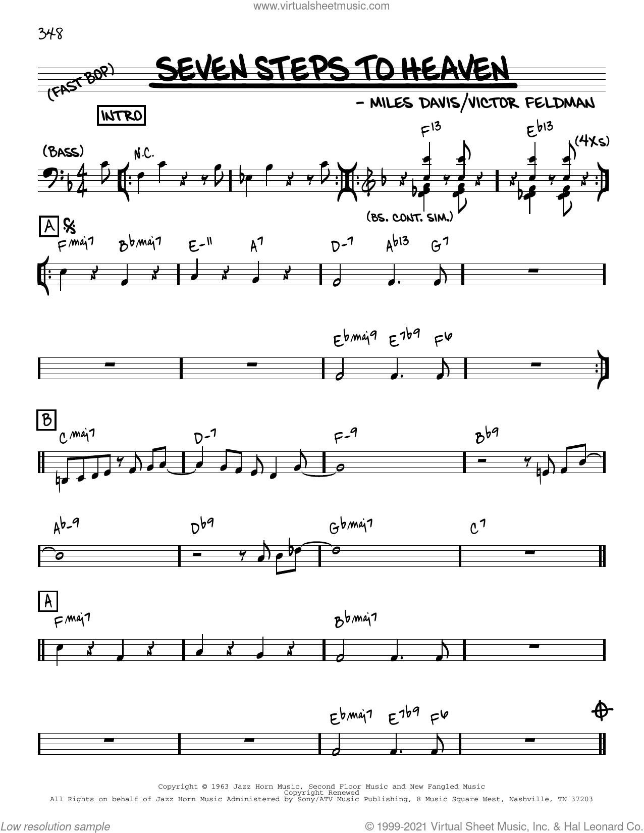 Seven Steps To Heaven [Reharmonized version] (arr. Jack Grassel)