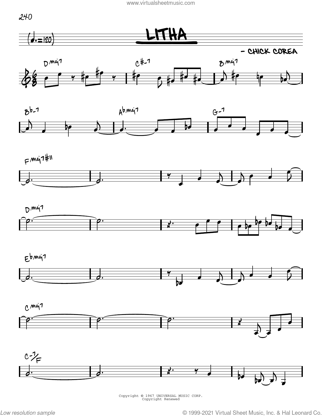 Litha [Reharmonized version] (arr. Jack Grassel)