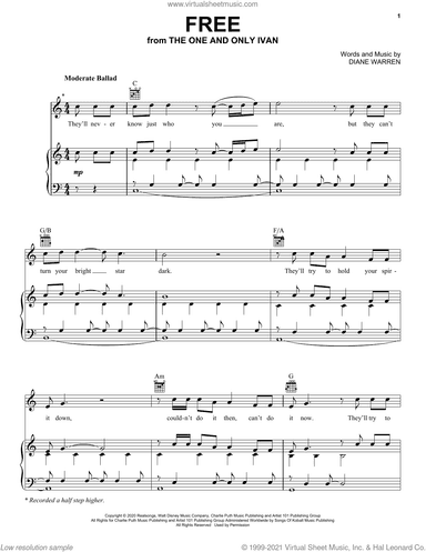Free (from Disney's The One And Only Ivan)