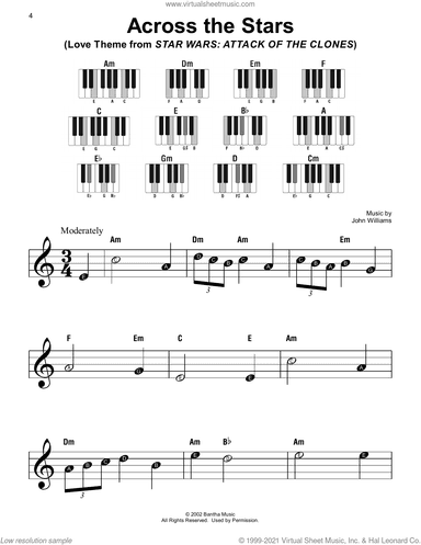 Across The Stars (Love Theme from Star Wars: Attack Of The Clones)