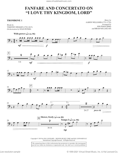 Fanfare and Concertato on "I Love Thy Kingdom, Lord" (arr. Jon Paige and Brad Nix)