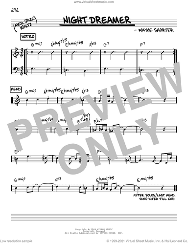 Night Dreamer [Reharmonized version] (arr. Jack Grassel)