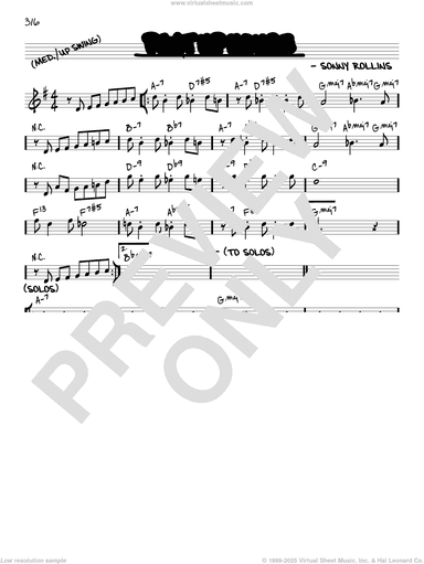Pent Up House [Reharmonized version] (arr. Jack Grassel)