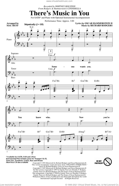 There's Music In You (from Cinderella) (arr. Mac Huff)