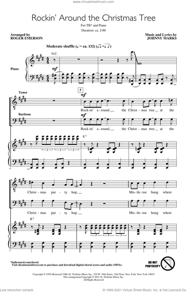 Rockin' Around The Christmas Tree (arr. Roger Emerson)