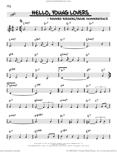 Hello, Young Lovers [Reharmonized version] (from The King And I) (arr. Jack Grassel)