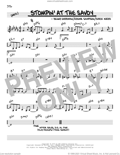 Stompin' At The Savoy [Reharmonized version] (arr. Jack Grassel)
