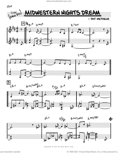 Midwestern Nights Dream [Reharmonized version] (arr. Jack Grassel)
