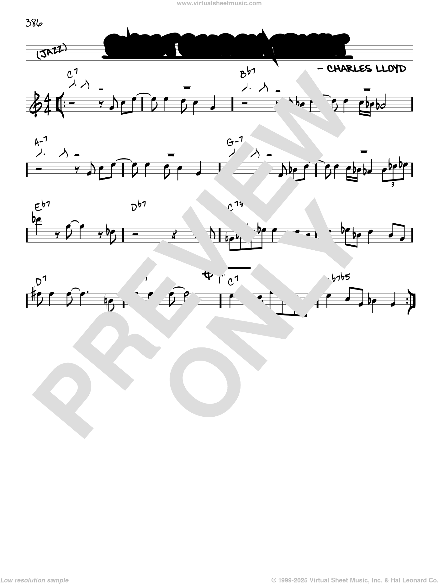Sweet Georgia Bright [Reharmonized version] (arr. Jack Grassel)