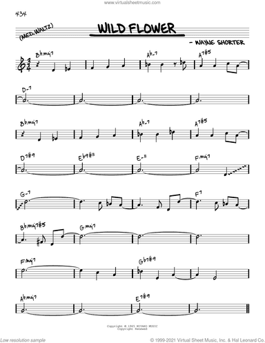 Wild Flower [Reharmonized version] (arr. Jack Grassel)