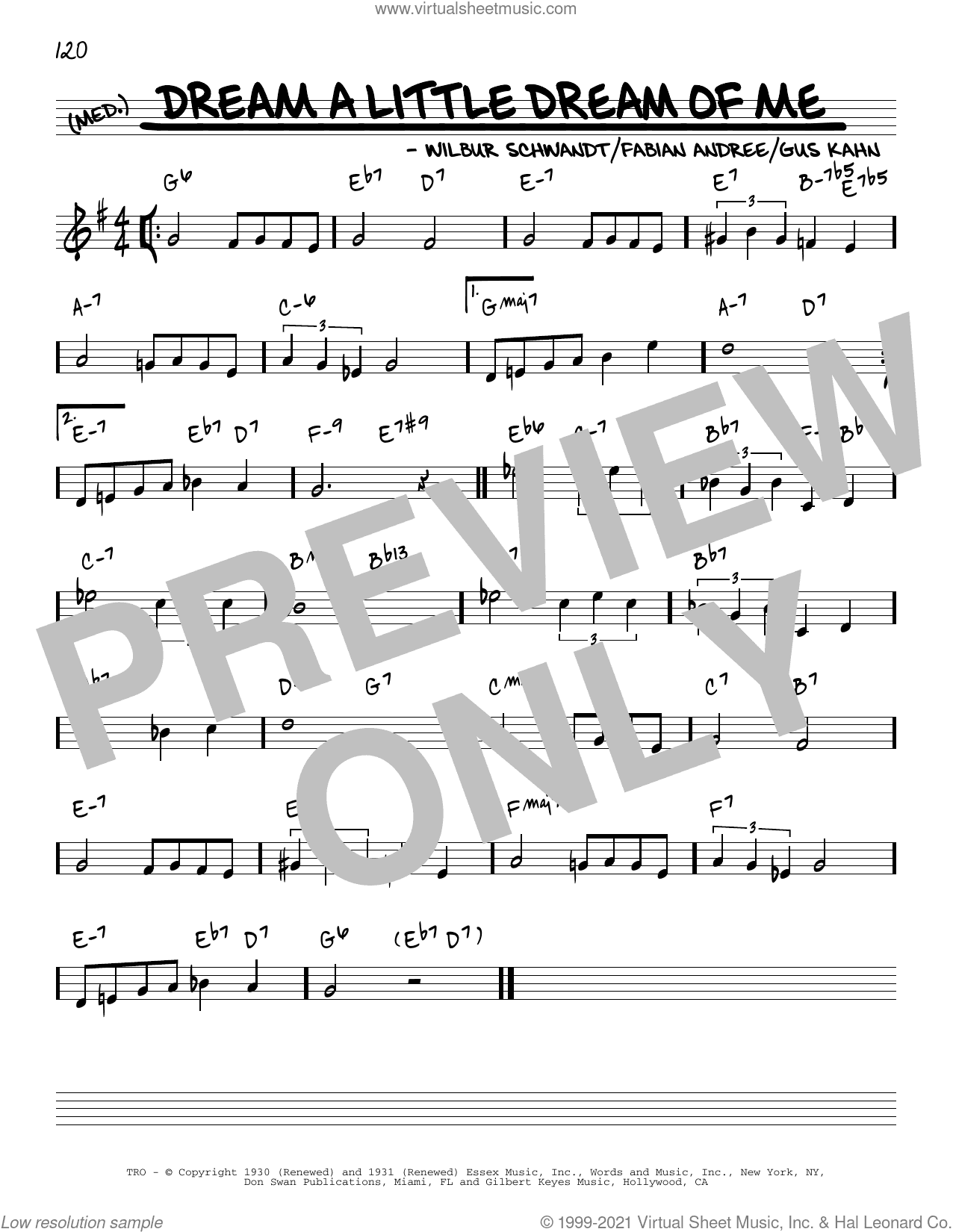 Dream A Little Dream Of Me [Reharmonized version] (arr. Jack Grassel)