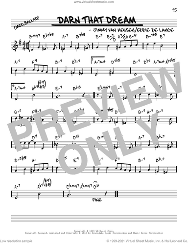 Darn That Dream [Reharmonized version] (arr. Jack Grassel)