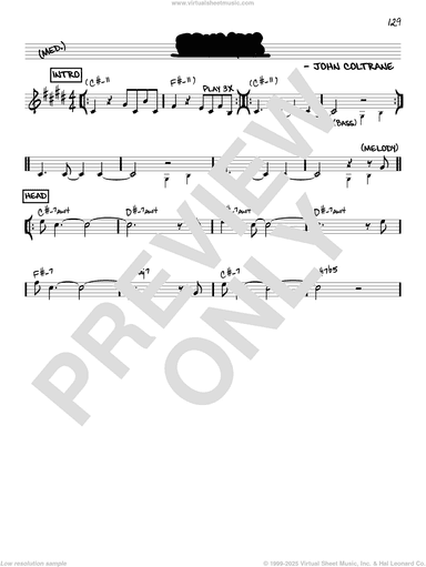 Equinox [Reharmonized version] (arr. Jack Grassel)