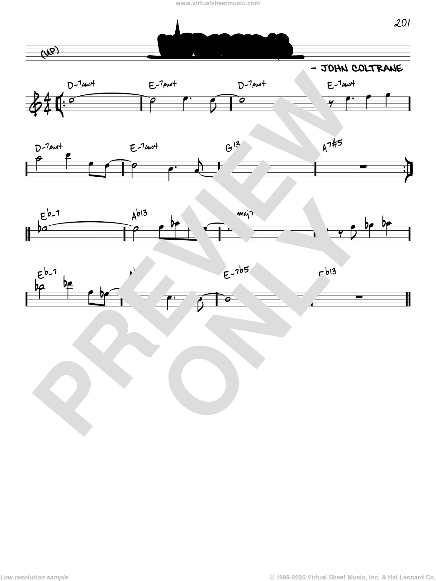 Impressions [Reharmonized version] (arr. Jack Grassel)