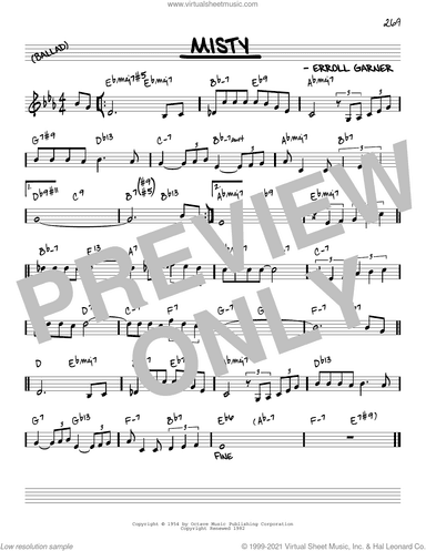 Misty [Reharmonized version] (arr. Jack Grassel)