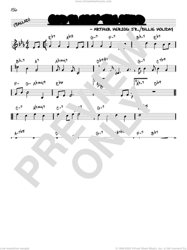 God Bless' The Child [Reharmonized version] (arr. Jack Grassel)