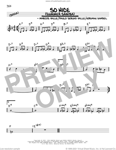 So Nice (Summer Samba) [Reharmonized version] (arr. Jack Grassel)