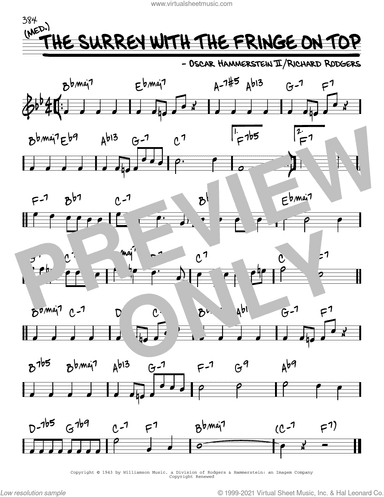 The Surrey With The Fringe On Top [Reharmonized version] (arr. Jack Grassel)