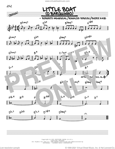 Little Boat (O Barquinho) [Reharmonized version] (arr. Jack Grassel)