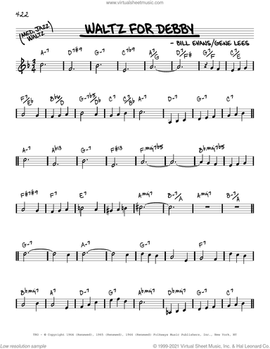 Waltz For Debby [Reharmonized version] (arr. Jack Grassel)