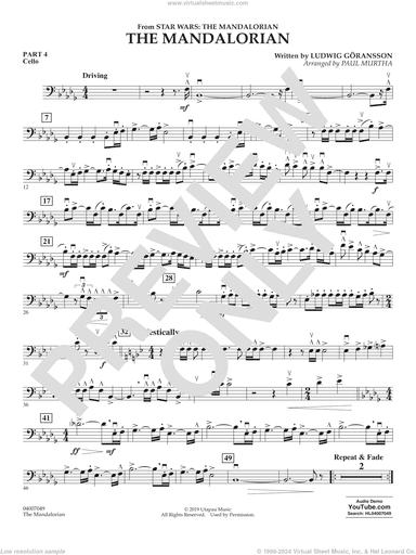 The Mandalorian (from Star Wars: The Mandalorian) (arr Paul Murtha)