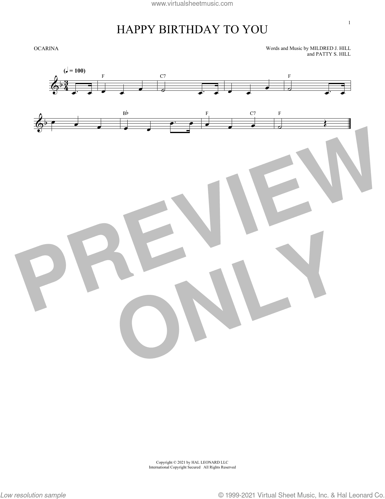 Happy Birthday To You (arr. Cris Gale)