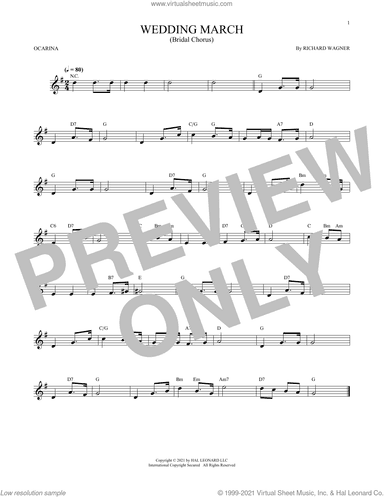 Wedding March (Bridal Chorus) (arr. Cris Gale)