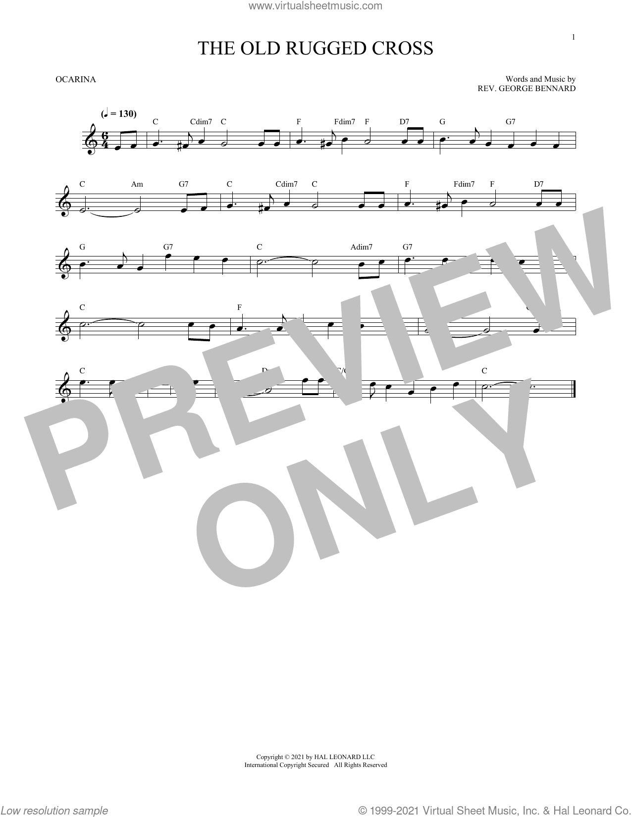 The Old Rugged Cross (arr. Cris Gale)